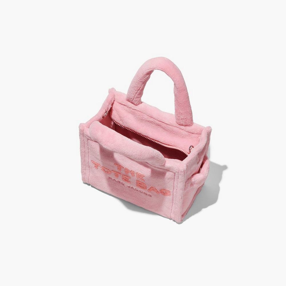Marc Jacobs Terry Mini Crossbody Kabelka Damske Svetlo Ruzove | HNYF-57362