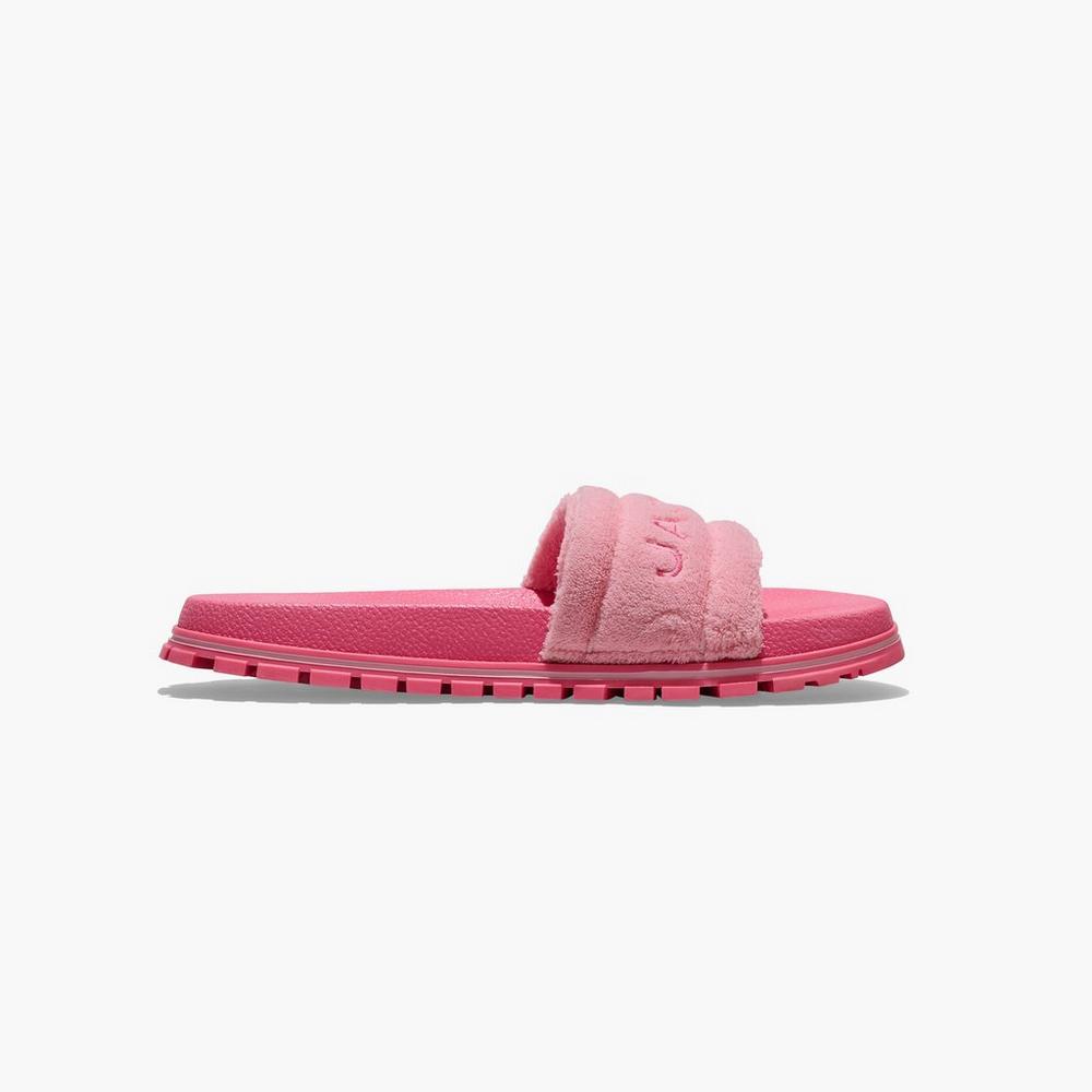 Marc Jacobs Terry Slide Damske Ruzove | DUXV-39401