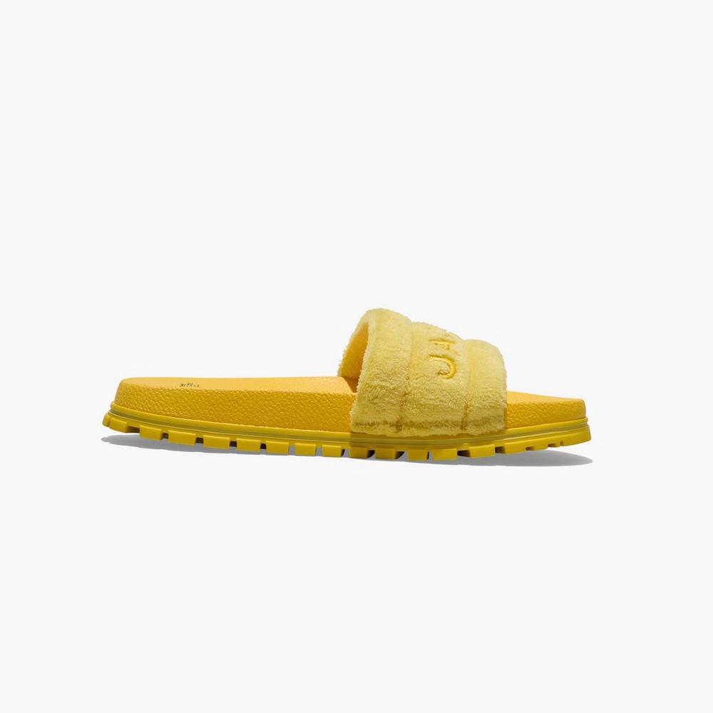 Marc Jacobs Terry Slide Damske Žlté | YRWS-53926