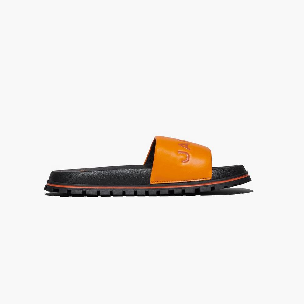 Marc Jacobs The Slide Damske Darkorange | GUOY-47809