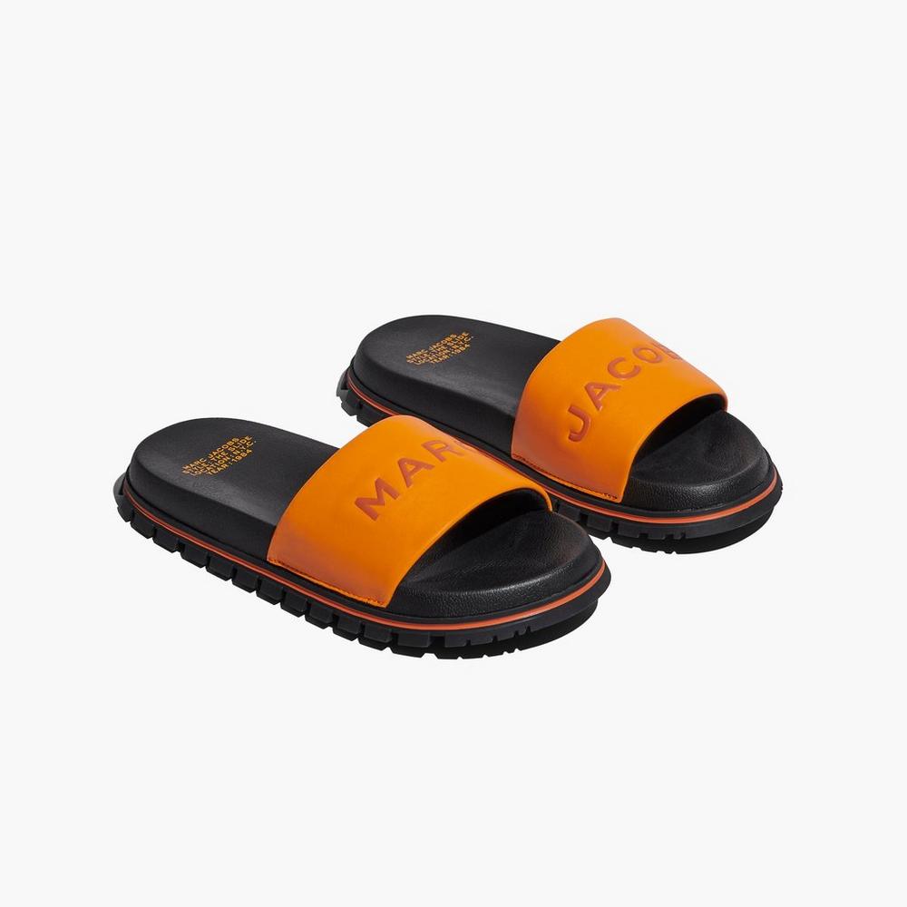 Marc Jacobs The Slide Damske Darkorange | GUOY-47809