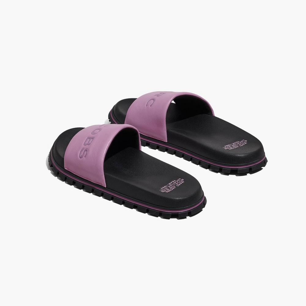 Marc Jacobs The Slide Damske Nachový Čierne | AGZB-60318