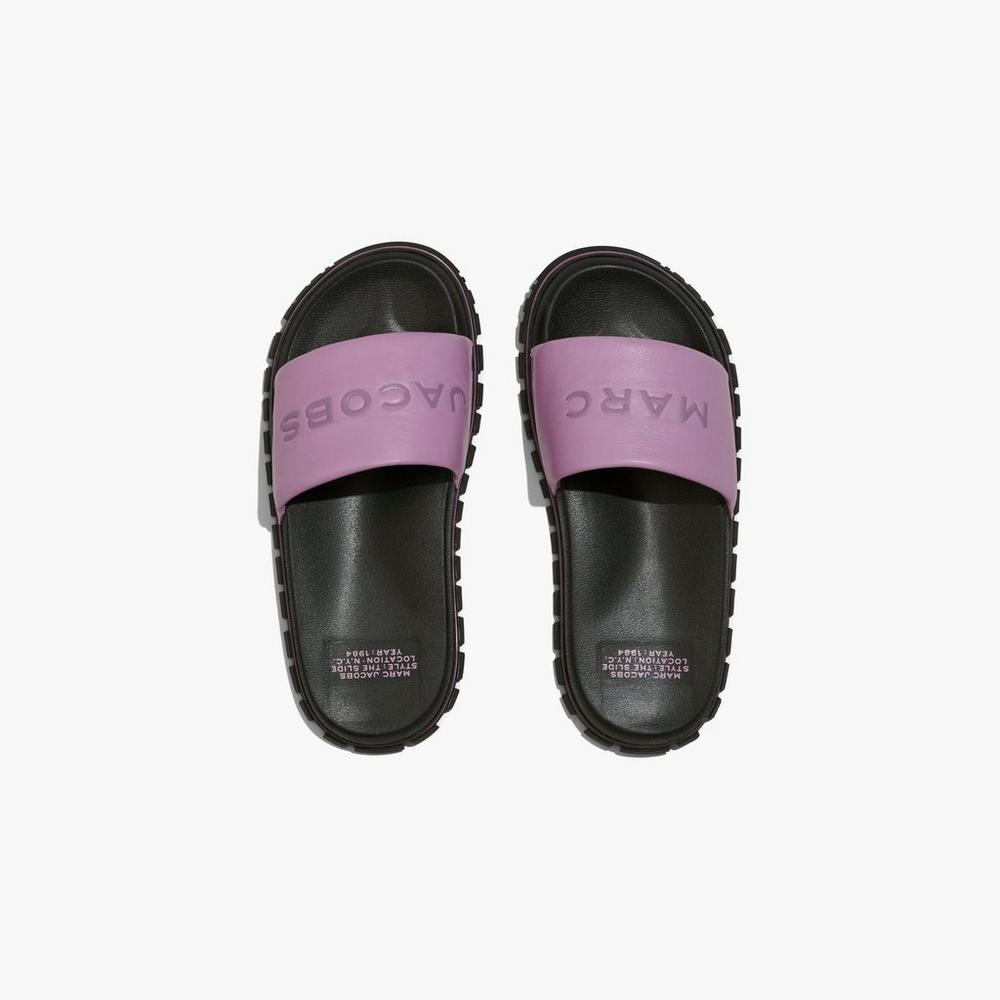 Marc Jacobs The Slide Damske Nachový Čierne | AGZB-60318