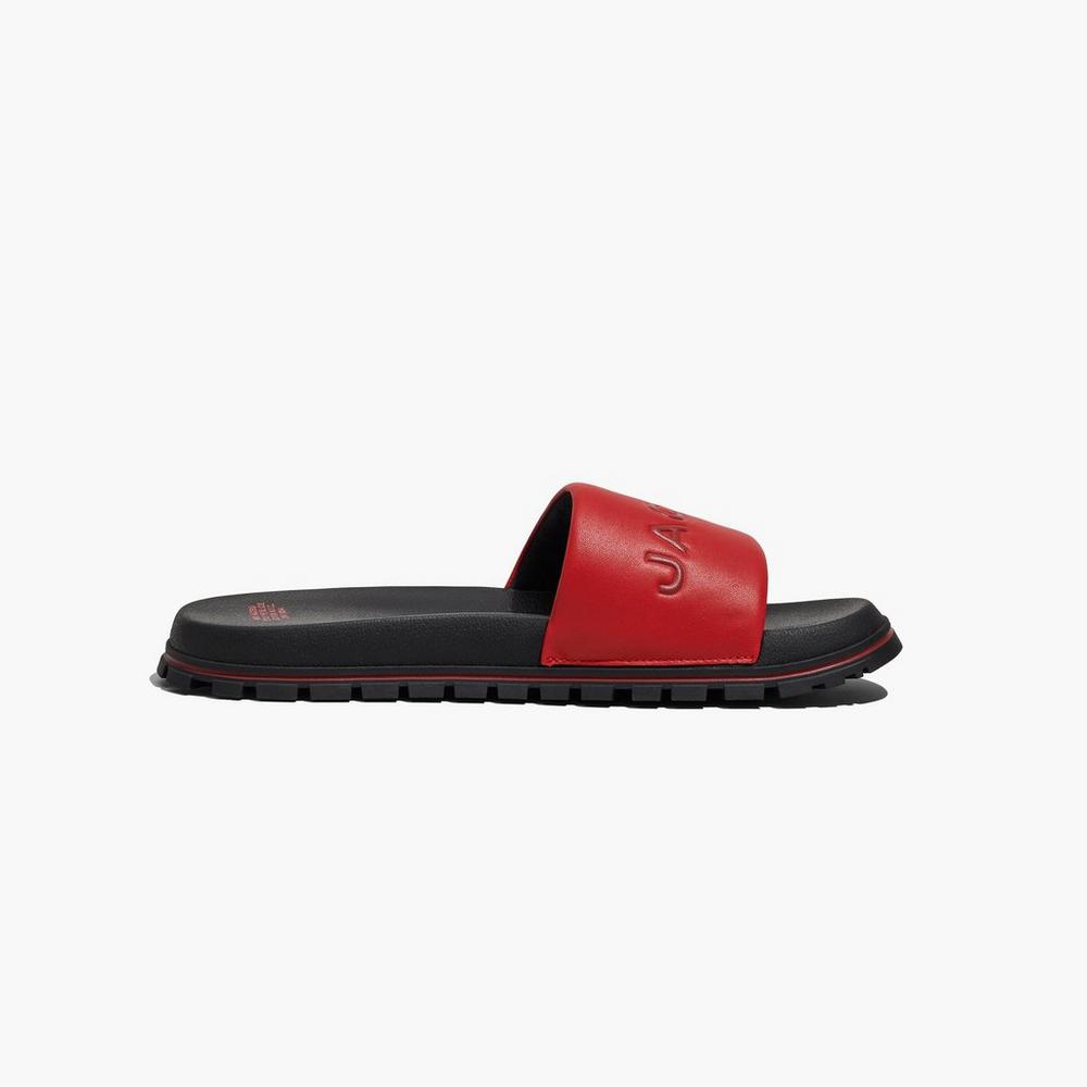 Marc Jacobs The Slide Damske Červené | VQBI-93740