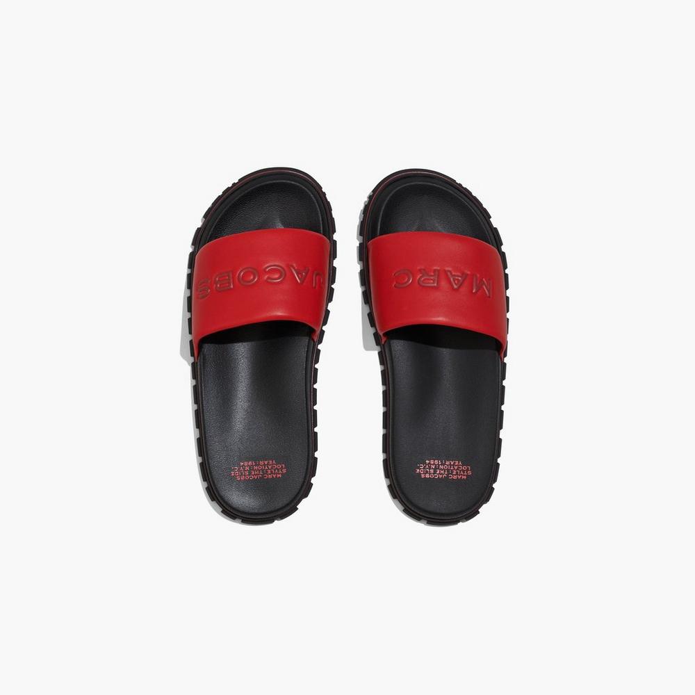 Marc Jacobs The Slide Damske Červené | VQBI-93740