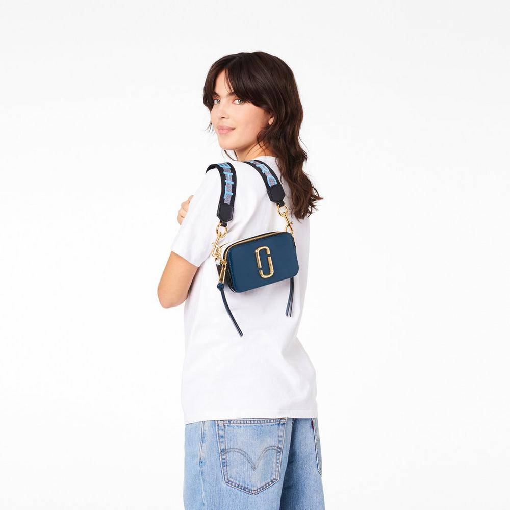 Marc Jacobs The Snapshot Kabelka Damske Modre Viacfarebný | AZOR-42695