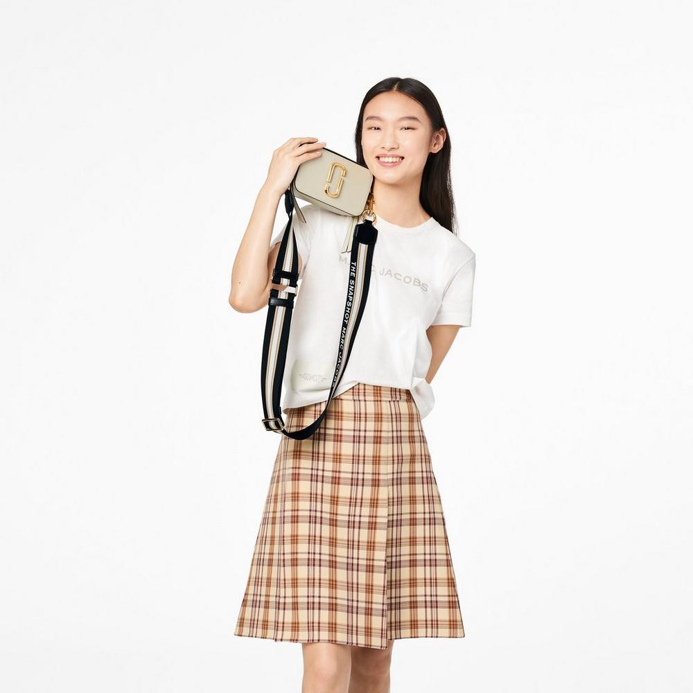 Marc Jacobs The Snapshot Kabelka Damske Biele Viacfarebný | JMVZ-36547
