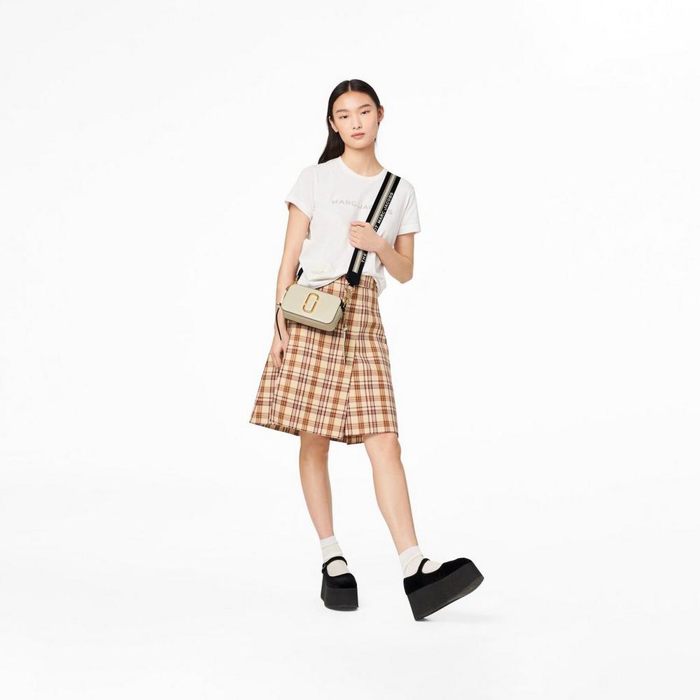Marc Jacobs The Snapshot Kabelka Damske Biele Viacfarebný | JMVZ-36547