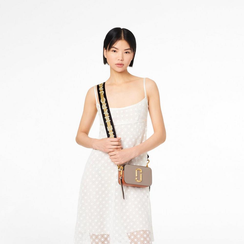Marc Jacobs The Snapshot Kabelka Damske Hnede Viacfarebný | KJGM-15429