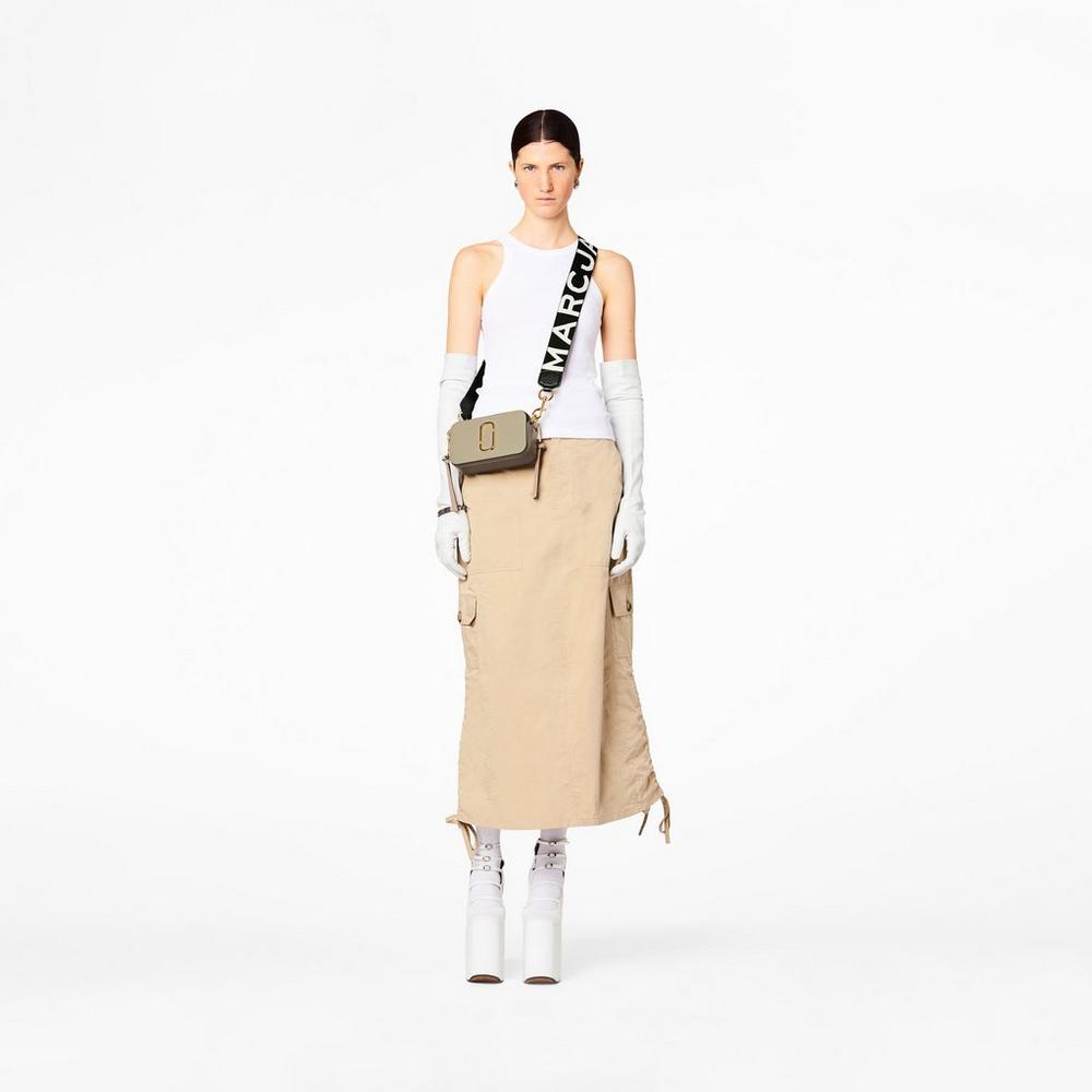 Marc Jacobs The Snapshot Kabelka Damske Hnedožltý Viacfarebný | RXNS-39421