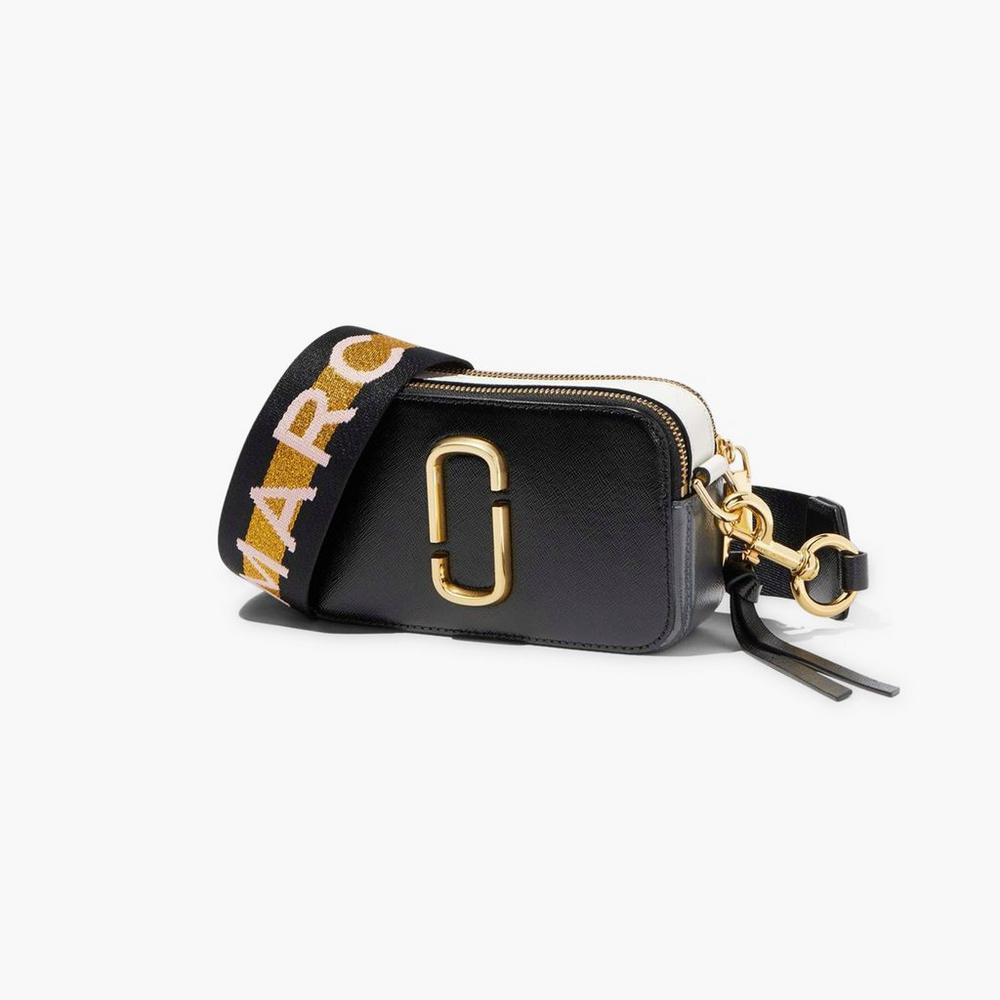 Marc Jacobs The Snapshot Kabelka Damske Čierne Viacfarebný | ZNMB-52047