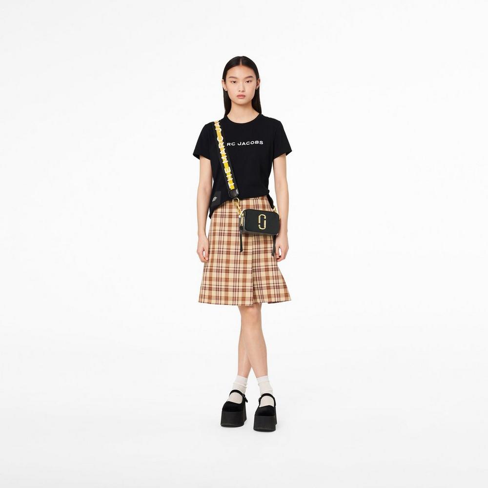 Marc Jacobs The Snapshot Kabelka Damske Čierne Viacfarebný | ZNMB-52047