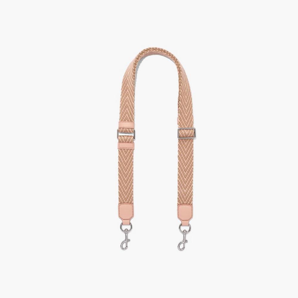 Marc Jacobs Thin Arrow Webbing Strap Damske Ruzove Viacfarebný | TPZJ-06354