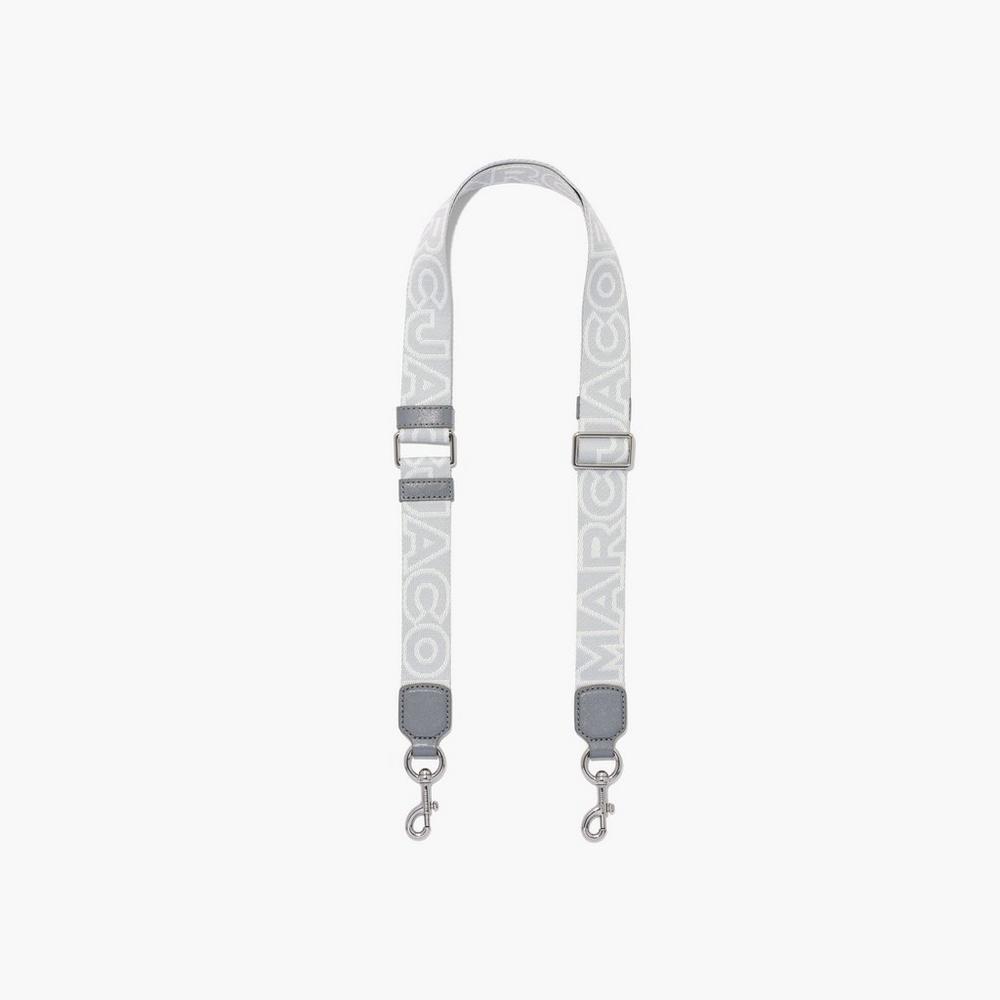 Marc Jacobs Thin Outline Logo Webbing Strap Damske Siva Viacfarebný | NQUZ-48790