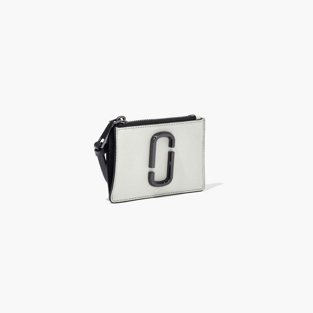 Marc Jacobs Top Zip Multi Wallet Snapshot Kabelka Damske Čierne Biele | FPSI-95270