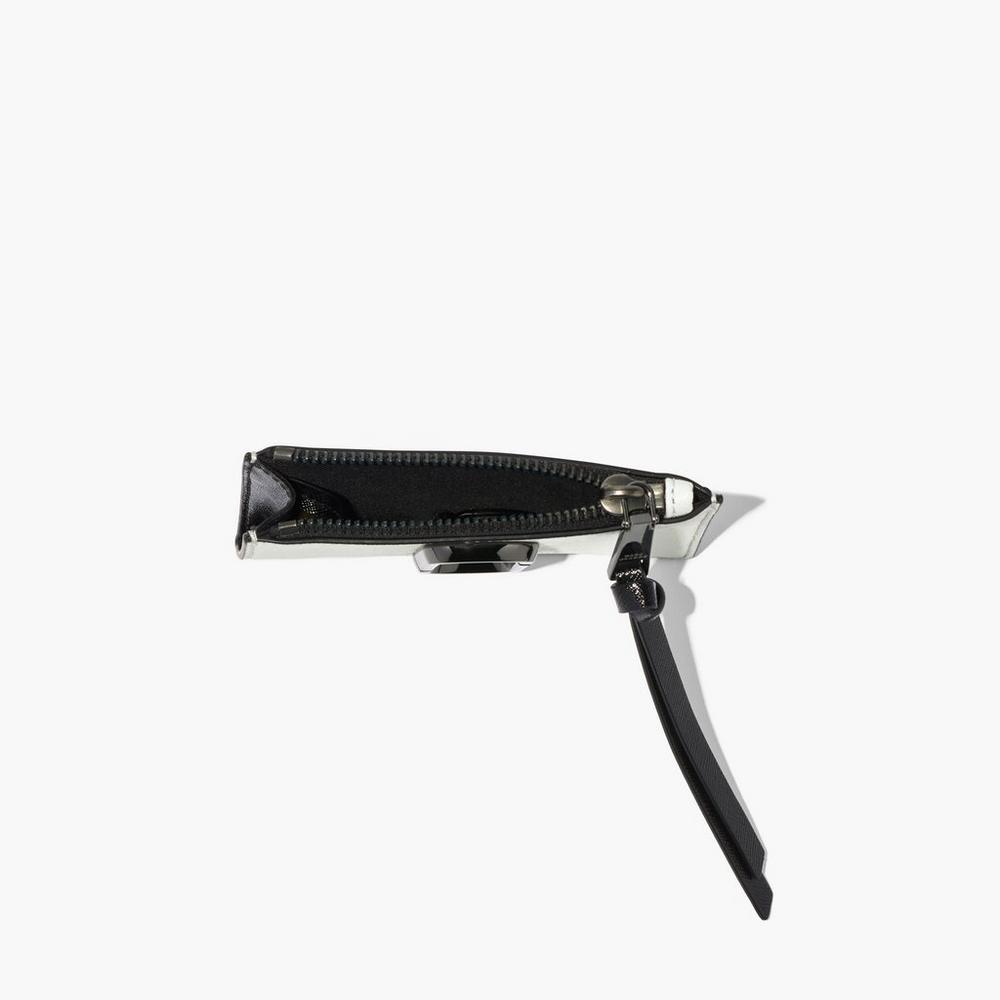 Marc Jacobs Top Zip Multi Wallet Snapshot Kabelka Damske Čierne Biele | FPSI-95270