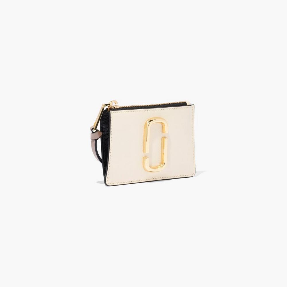 Marc Jacobs Top Zip Multi Wallet Snapshot Kabelka Damske Biele Viacfarebný | HERI-68503