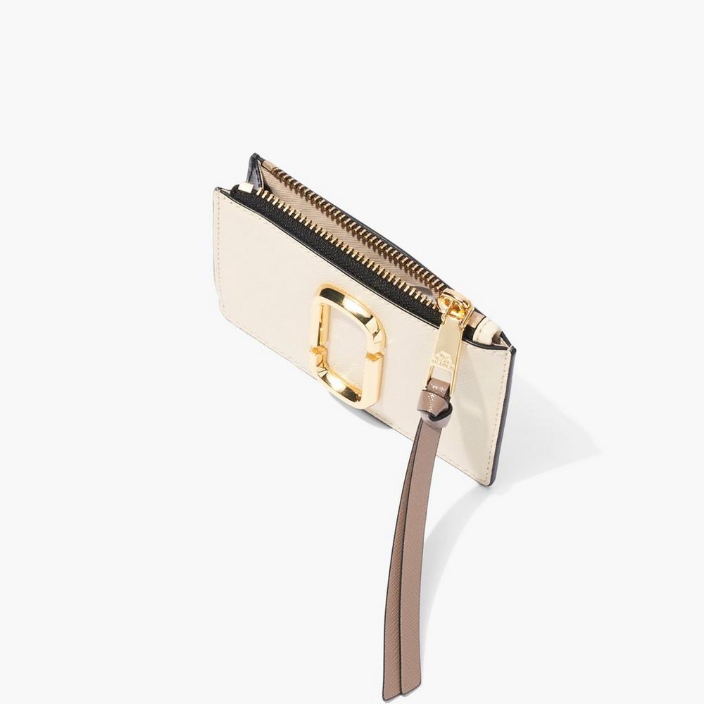 Marc Jacobs Top Zip Multi Wallet Snapshot Kabelka Damske Biele Viacfarebný | HERI-68503