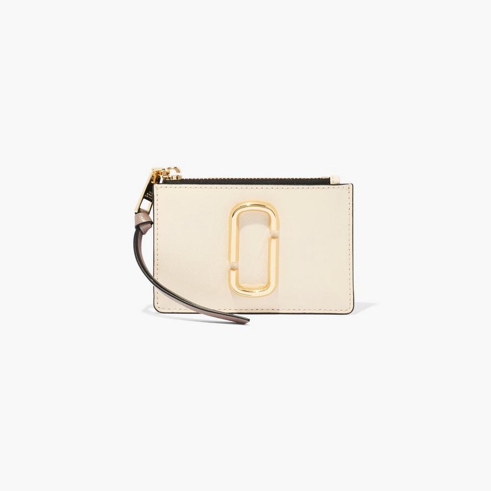 Marc Jacobs Top Zip Multi Wallet Snapshot Kabelka Damske Biele Viacfarebný | HERI-68503