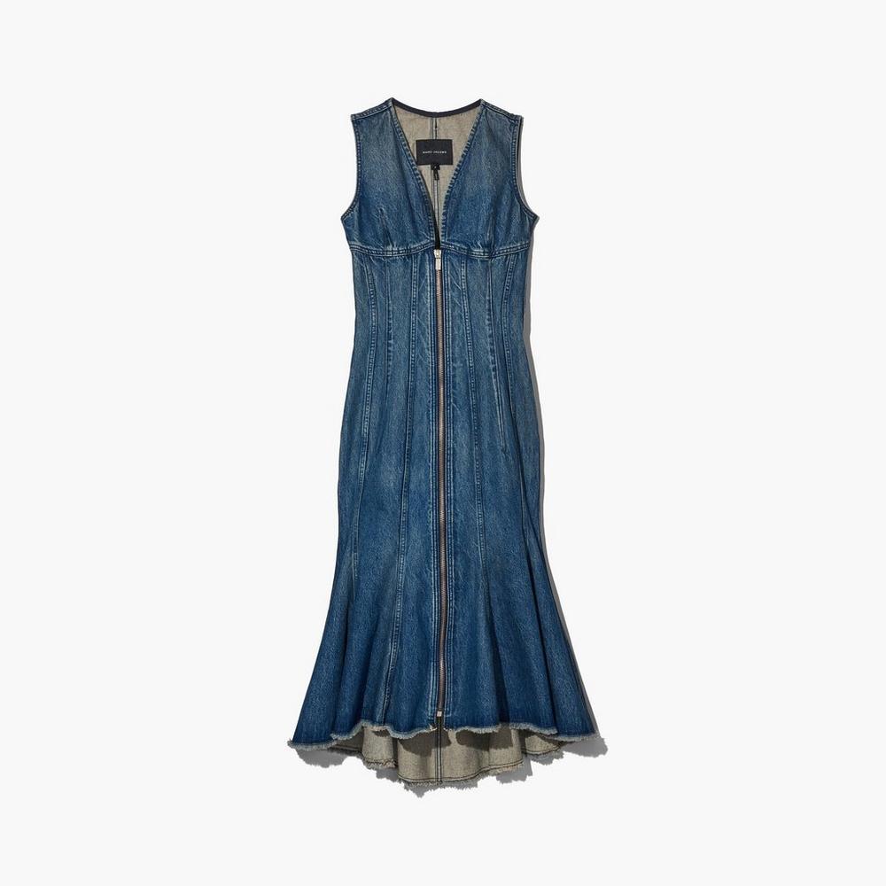 Marc Jacobs Wave Denim Saty Damske Modre | EBWK-16274