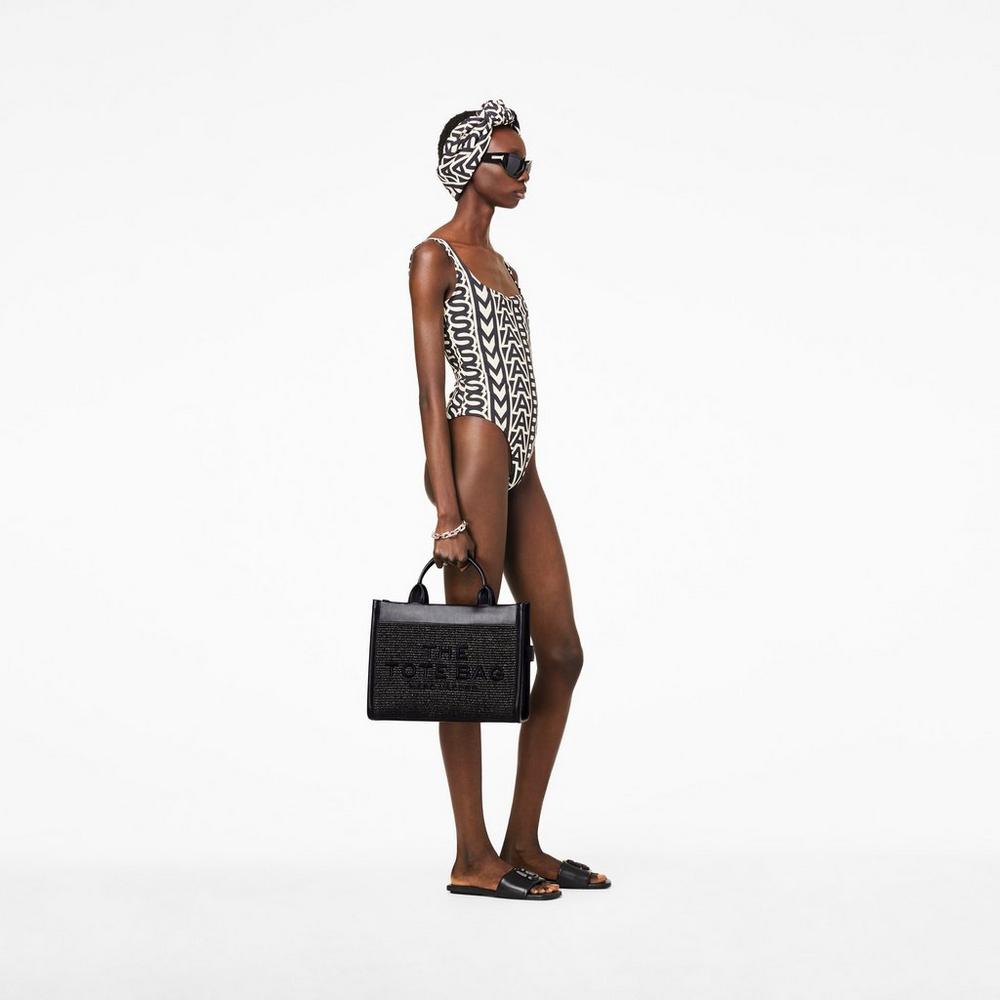 Marc Jacobs Woven DTM Medium Prenosná Taška Damske Čierne | BCGJ-81654