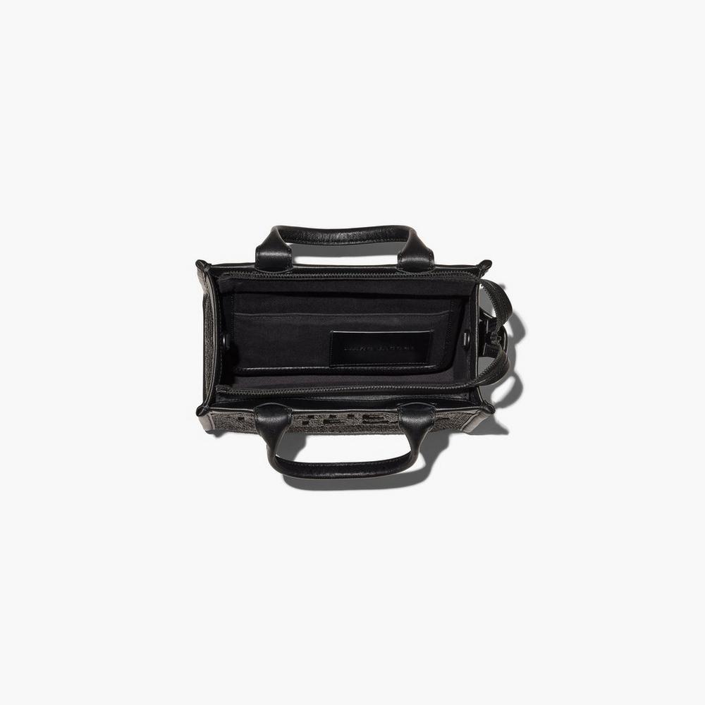 Marc Jacobs Woven DTM Mini Mini Tašky Damske Čierne | ZXAT-27631