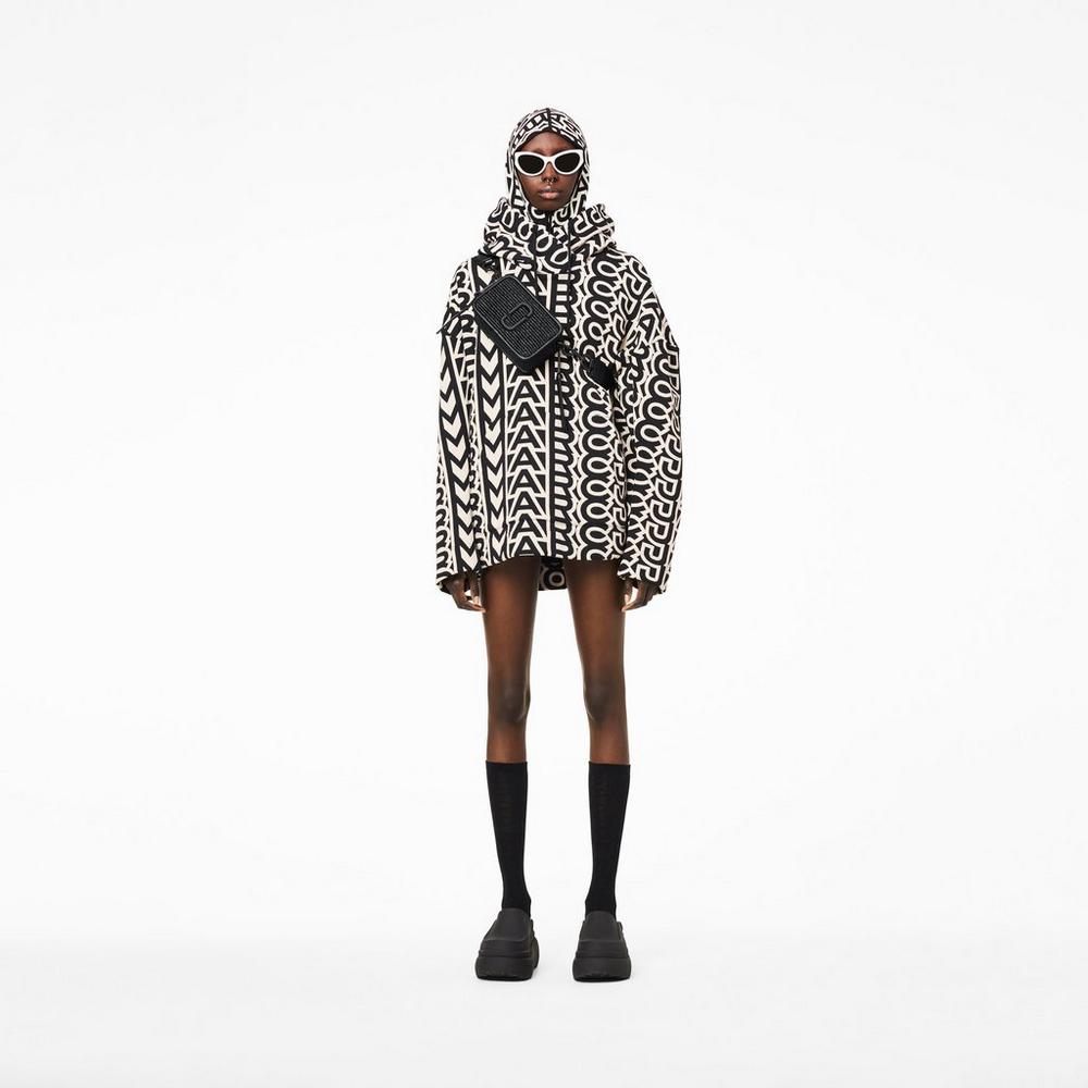 Marc Jacobs Woven DTM Snapshot Kabelka Damske Čierne | VXHQ-51864