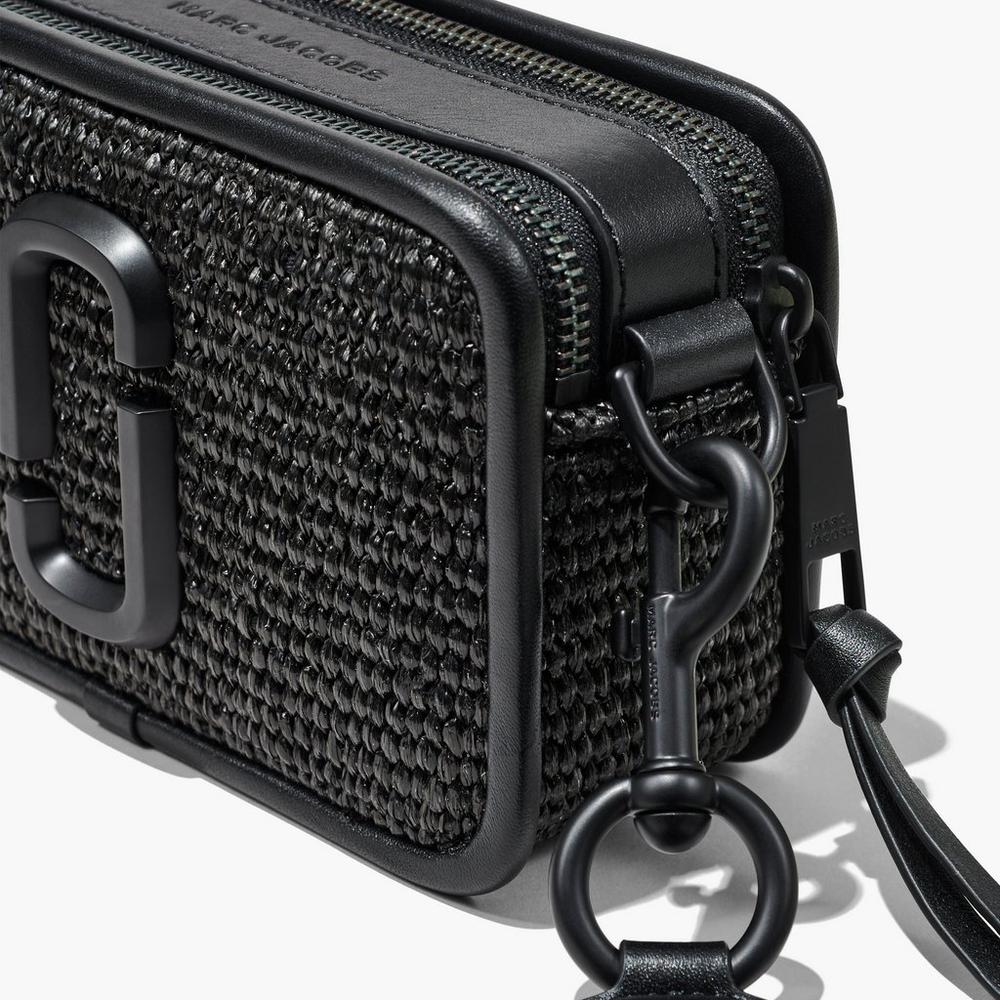 Marc Jacobs Woven DTM Snapshot Kabelka Damske Čierne | VXHQ-51864