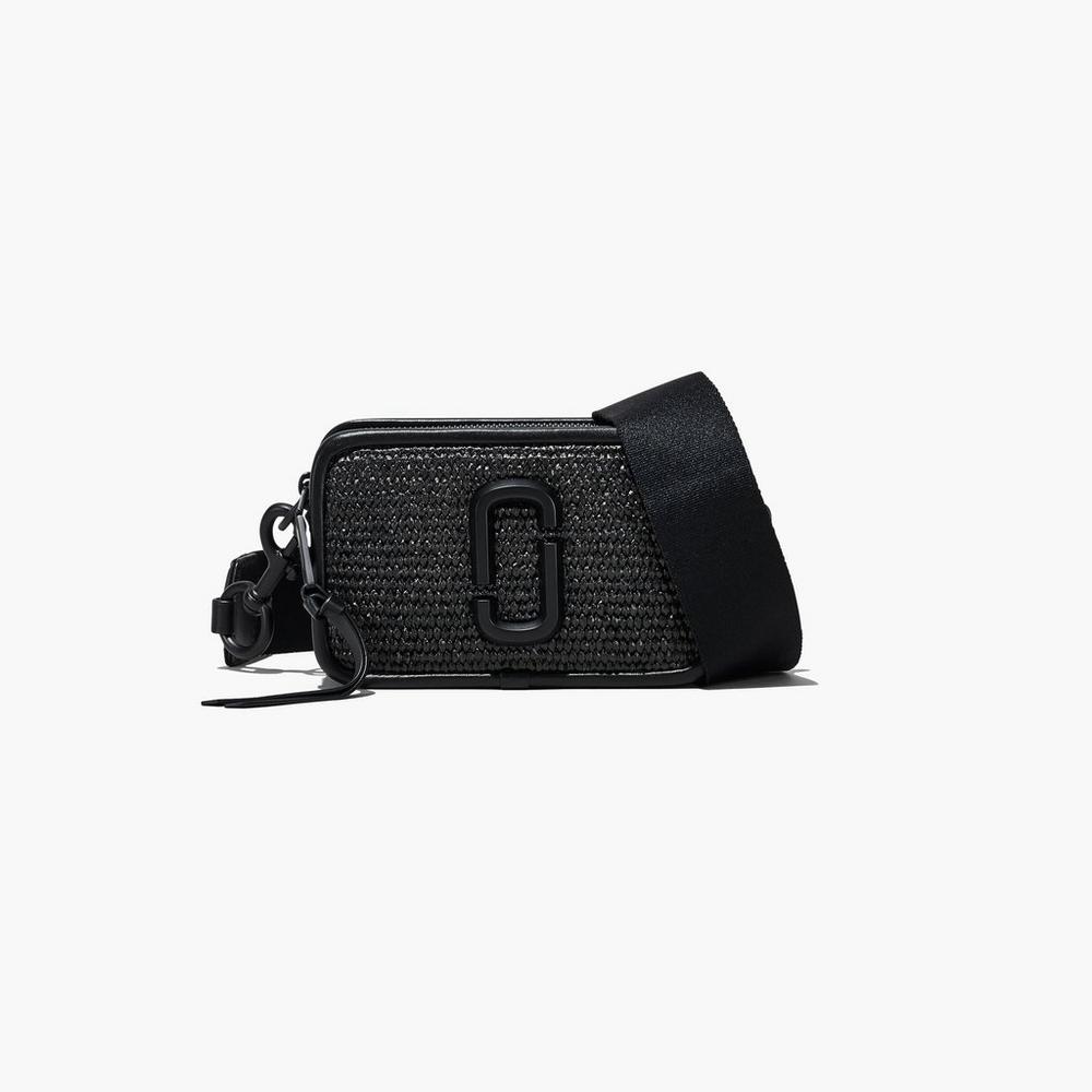 Marc Jacobs Woven DTM Snapshot Kabelka Damske Čierne | VXHQ-51864