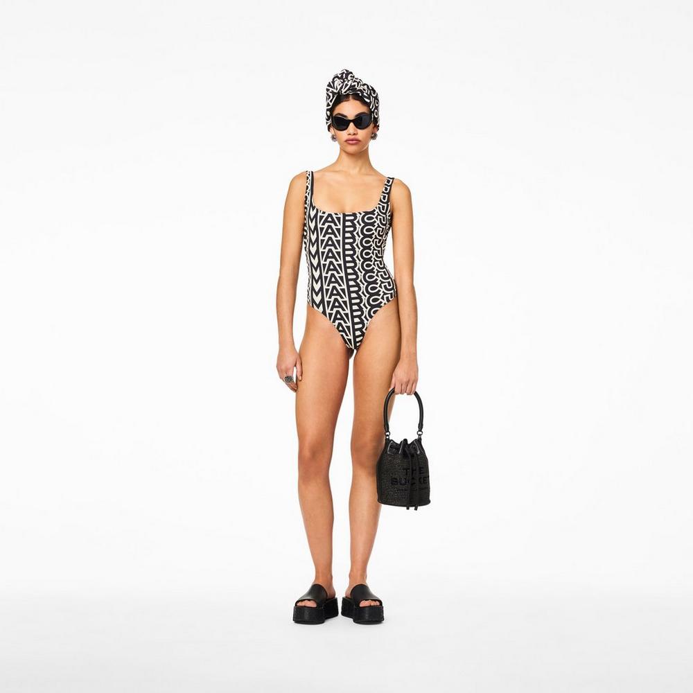 Marc Jacobs Woven DTM Taška Na Vedro Damske Čierne | RZYH-59478