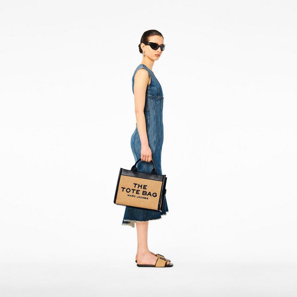 Marc Jacobs Woven Medium Prenosná Taška Damske Navajowhite | MEDQ-58691