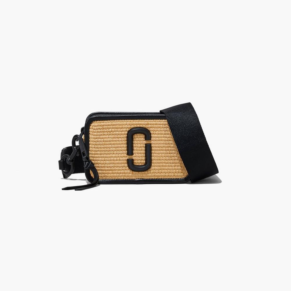 Marc Jacobs Woven Snapshot Kabelka Damske Navajowhite | AUYI-73920