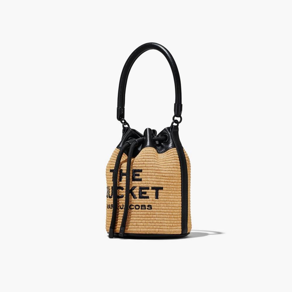 Marc Jacobs Woven Taška Na Vedro Damske Navajowhite | CEFG-48192