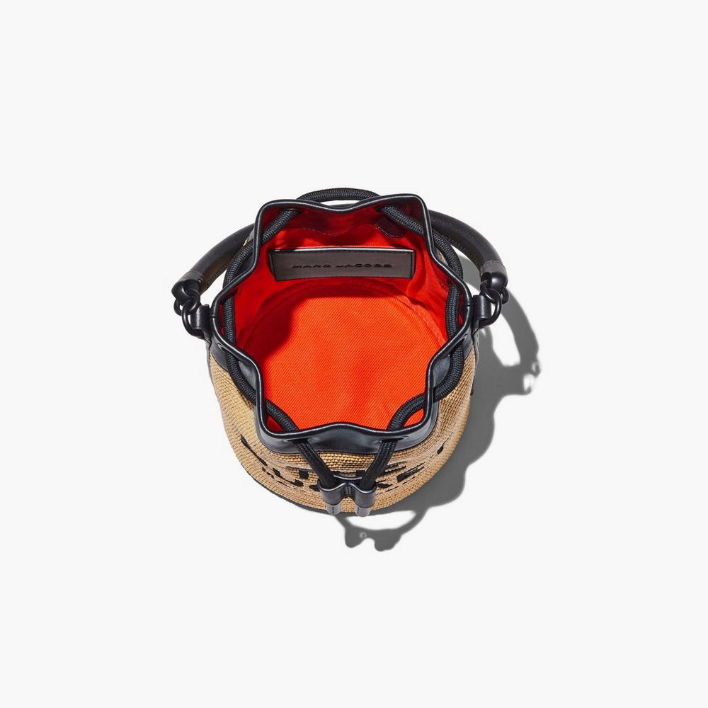 Marc Jacobs Woven Taška Na Vedro Damske Navajowhite | CEFG-48192