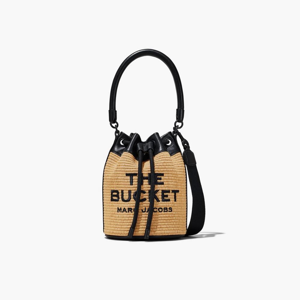 Marc Jacobs Woven Taška Na Vedro Damske Navajowhite | CEFG-48192