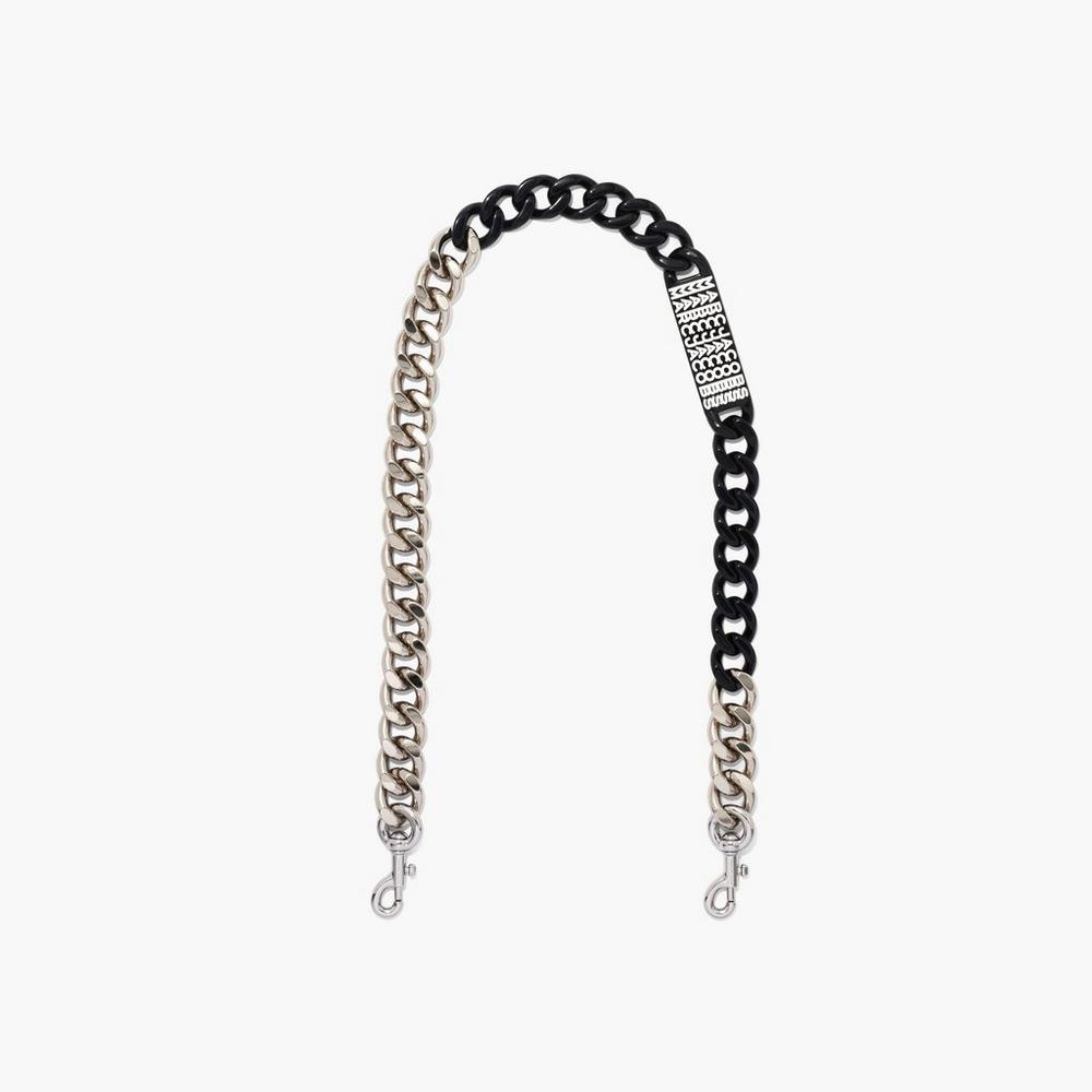 Marc Jacobs Barcode Chain Shoulder Strap Damske Čierne | ATDM-92764