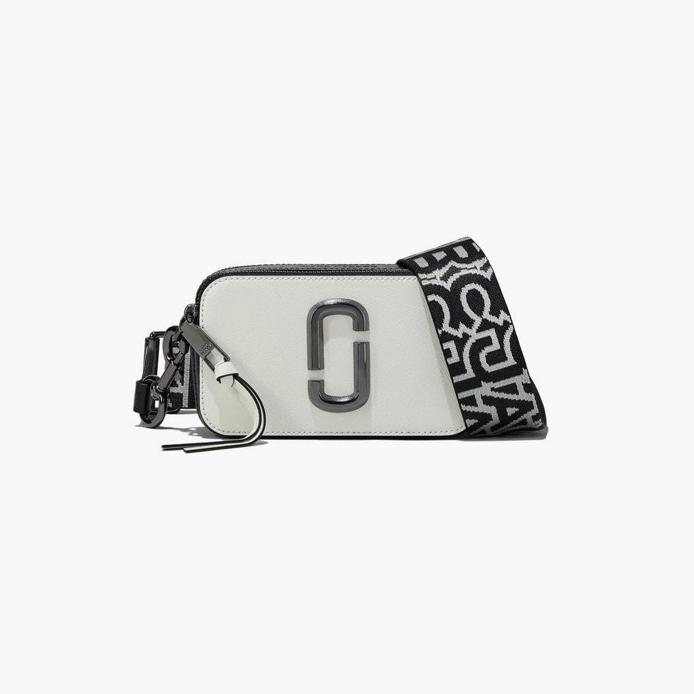 Marc Jacobs Bi-Color Crossbody Kabelka Damske Čierne Biele | PCOZ-80149
