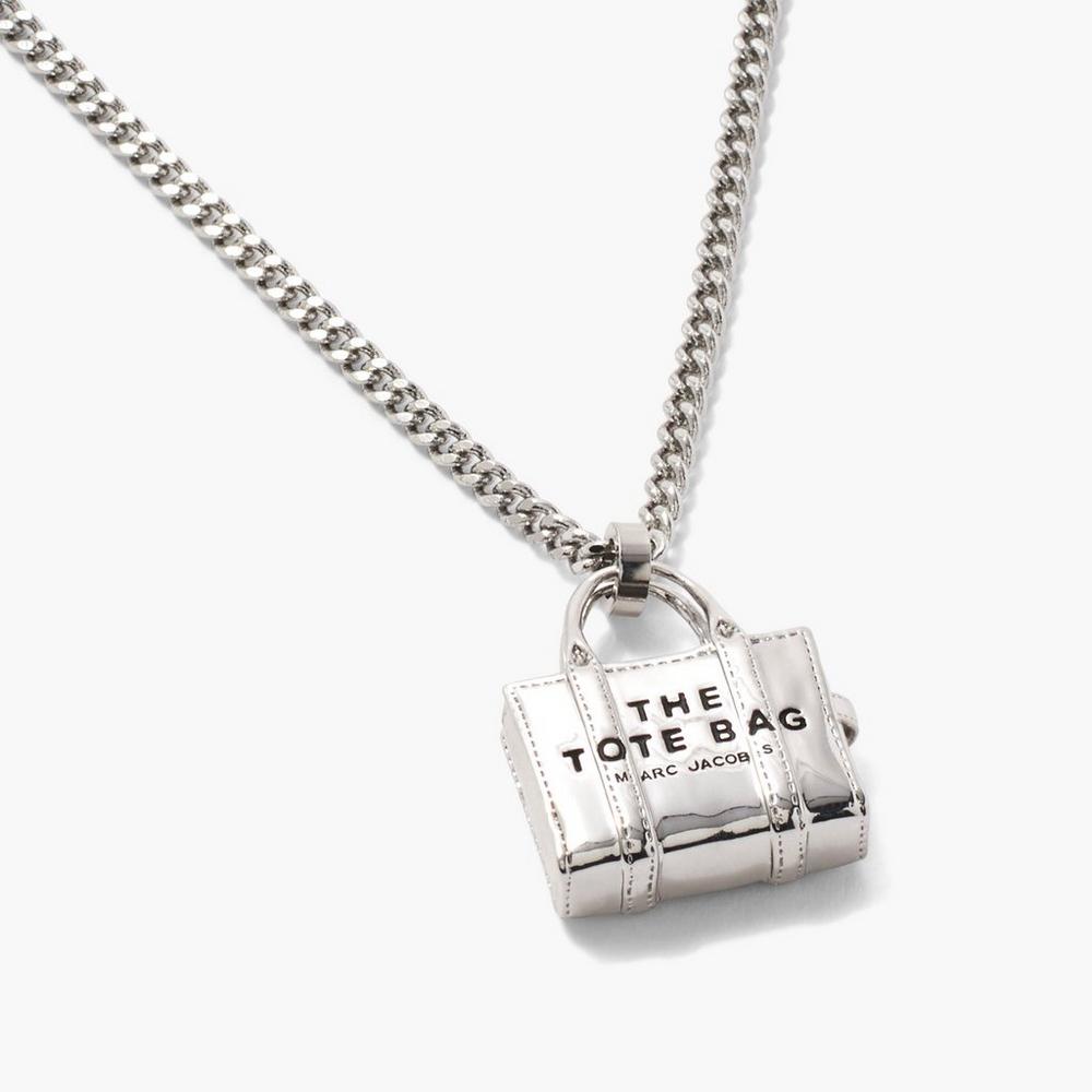 Marc Jacobs Charm Náhrdelník Damske Svetlo Strieborne | CKUF-25674