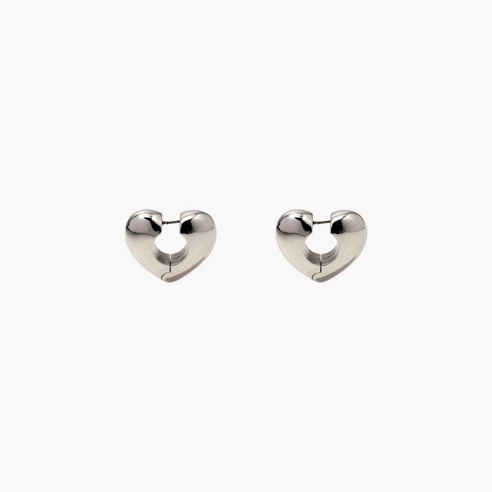 Marc Jacobs Charmed Bubble Heart Obruč Damske Strieborne | VUGT-09576