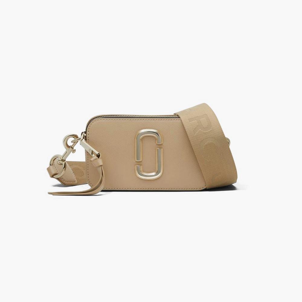 Marc Jacobs DTM Snapshot Kabelka Damske Hnedožltý | KBGN-02793