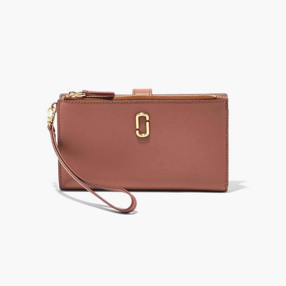 Marc Jacobs J Marc Phone Wristlet Velke Penazenky Damske Hnede | ECDA-98657
