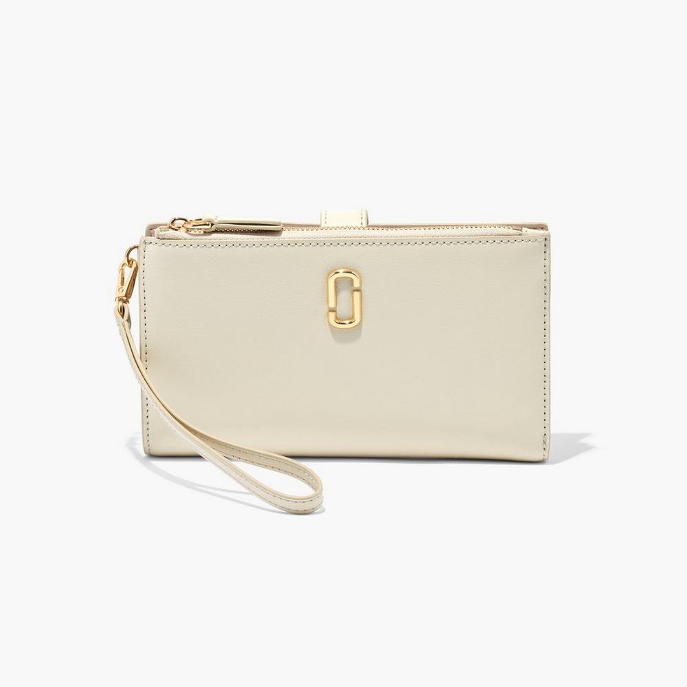 Marc Jacobs J Marc Phone Wristlet Velke Penazenky Damske Biele | MHXS-68351
