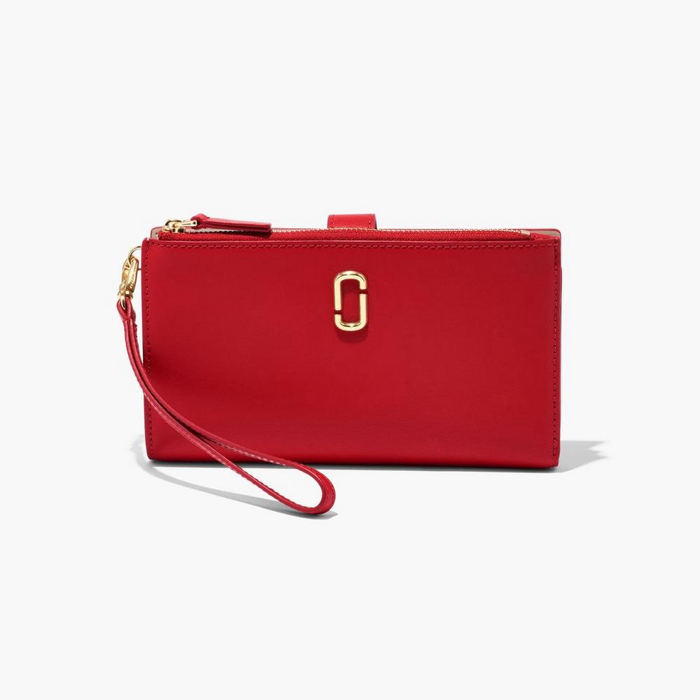 Marc Jacobs J Marc Phone Wristlet Velke Penazenky Damske Červené | MTJD-20386