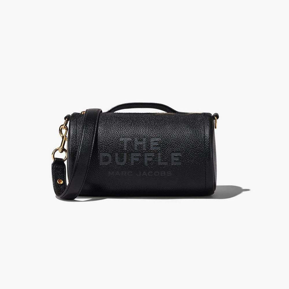 Marc Jacobs Leather Duffle Táska Damske Čierne | CREK-10768