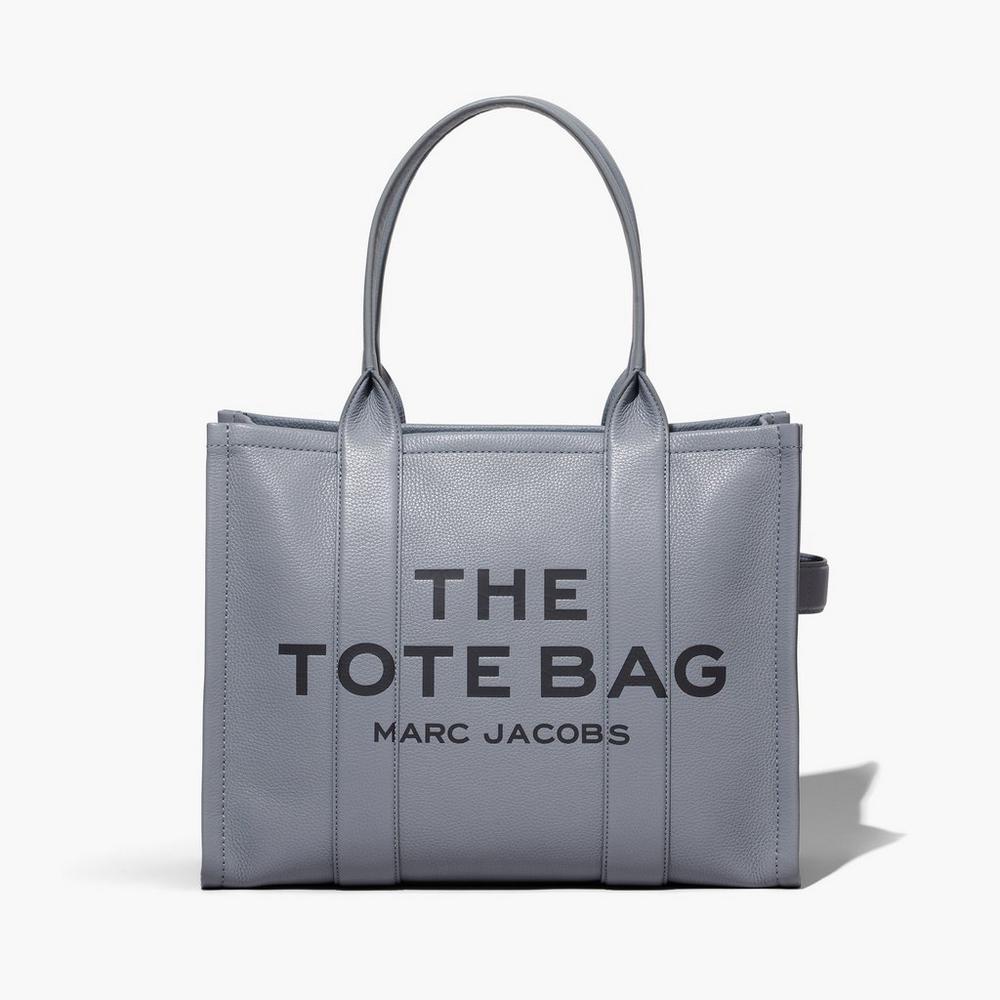 Marc Jacobs Leather Large Prenosná Taška Damske Siva | PCDB-24368