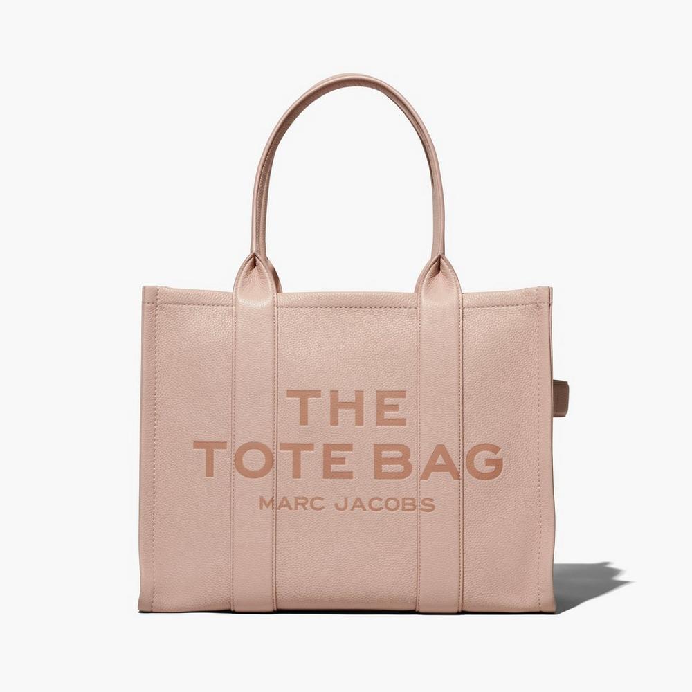 Marc Jacobs Leather Large Prenosná Taška Damske Ruzove | WADY-60435