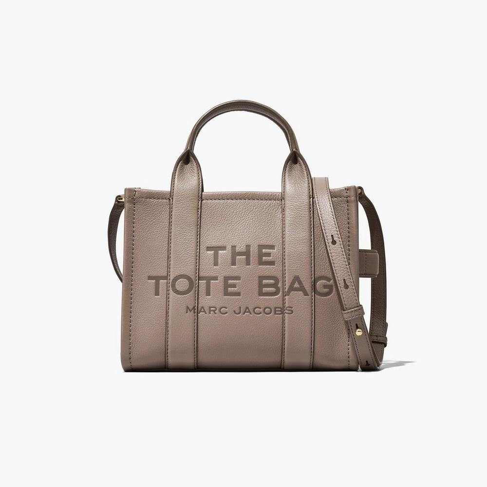 Marc Jacobs Leather Medium Prenosná Taška Damske Hnede | XIZV-92645