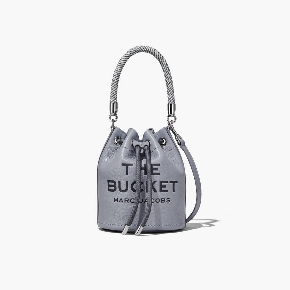 Marc Jacobs Leather Taška Na Vedro Damske Siva | UFZW-59436