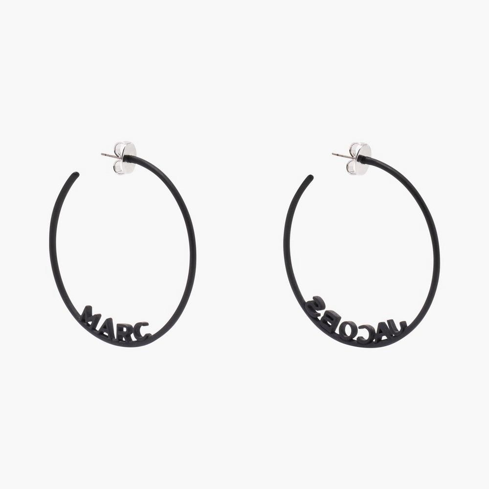 Marc Jacobs Monogram DTM Obruč Damske Čierne | GWBI-80973