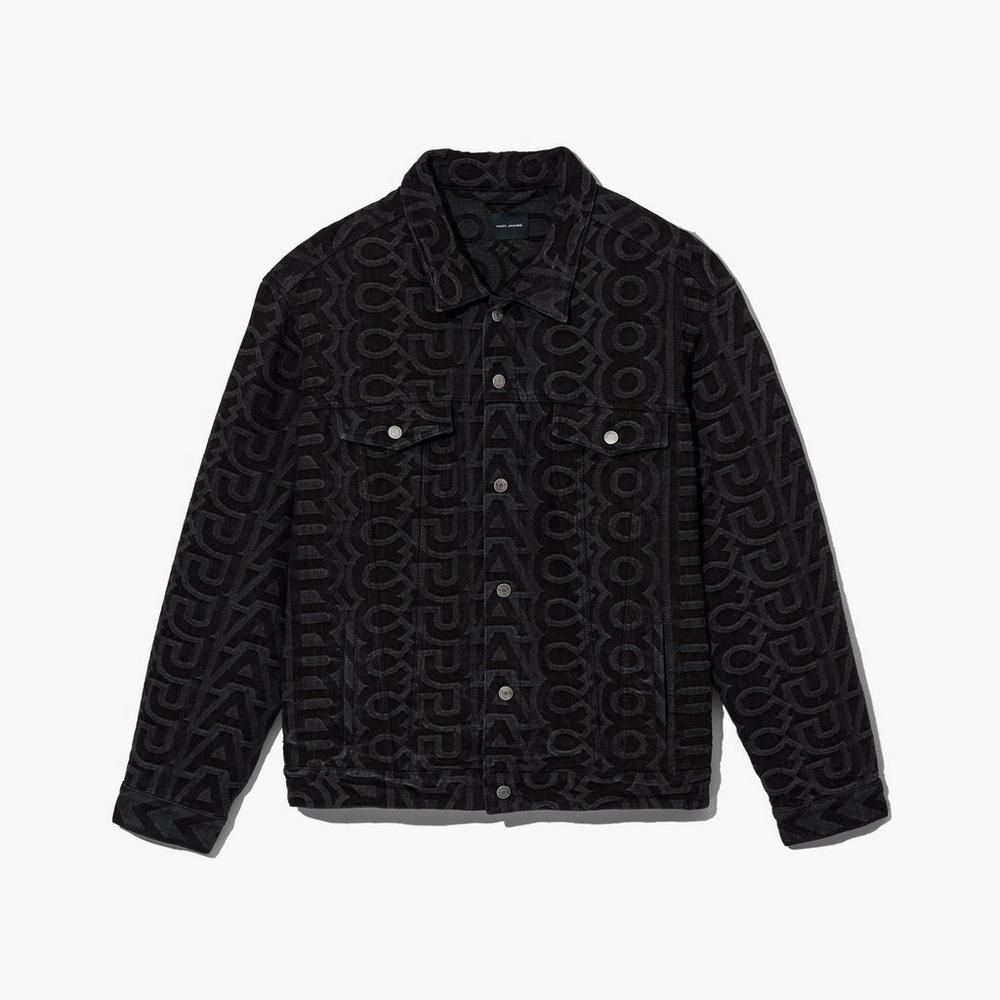 Marc Jacobs Monogram Denim Bundy Damske Čierne | FVAH-45721